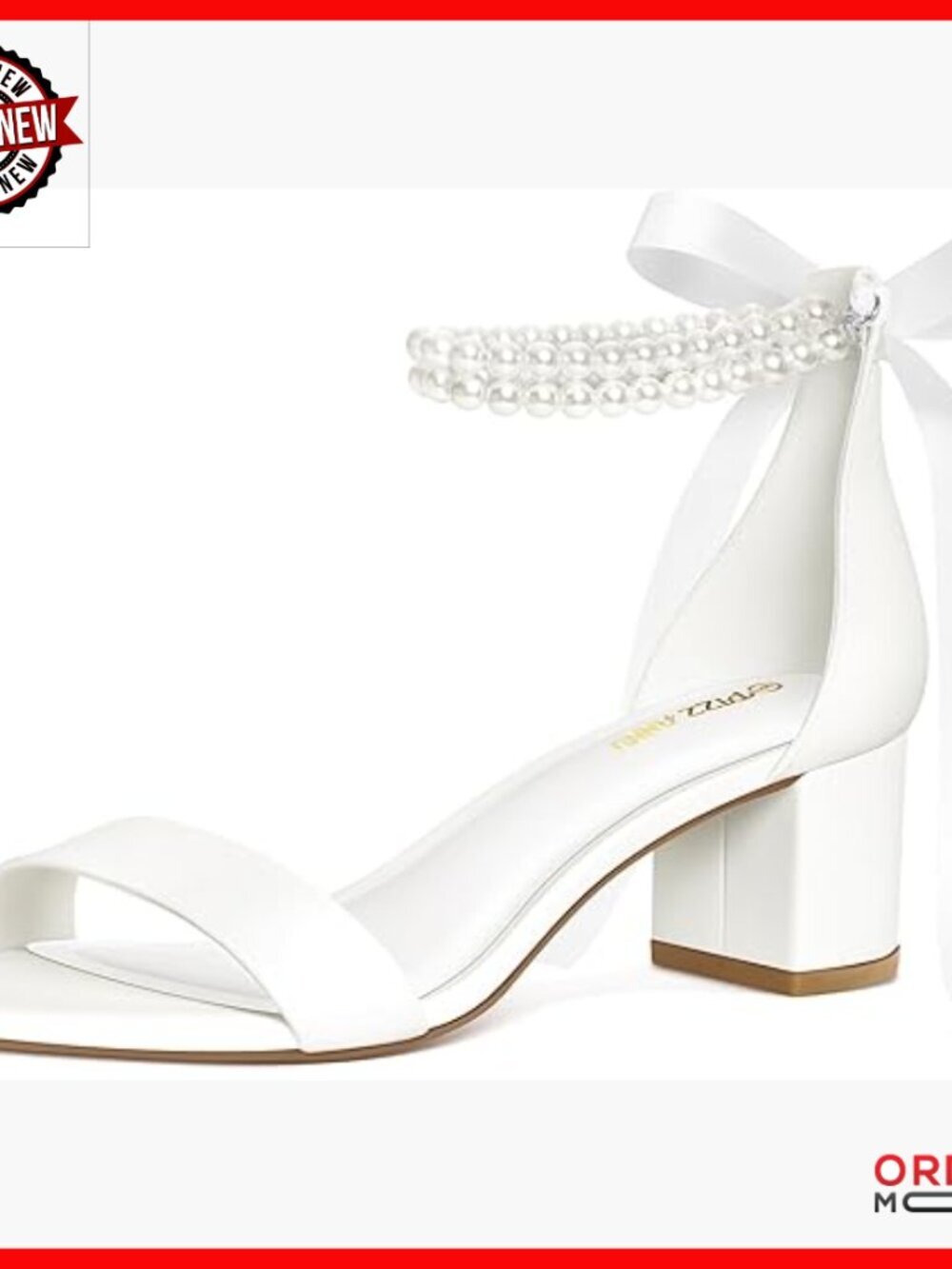 Women's Chunky Heel Sandals Ankle Strap Open Toe Party Dress Shoes 2 Inch
